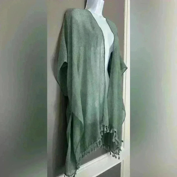 Kimono/Coverup Tassel Open Front (62) - Picture 4 of 8